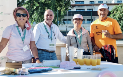 Frutas Acosta colaboró en la jornada benéfica contra el Cáncer de Mama en Estepona